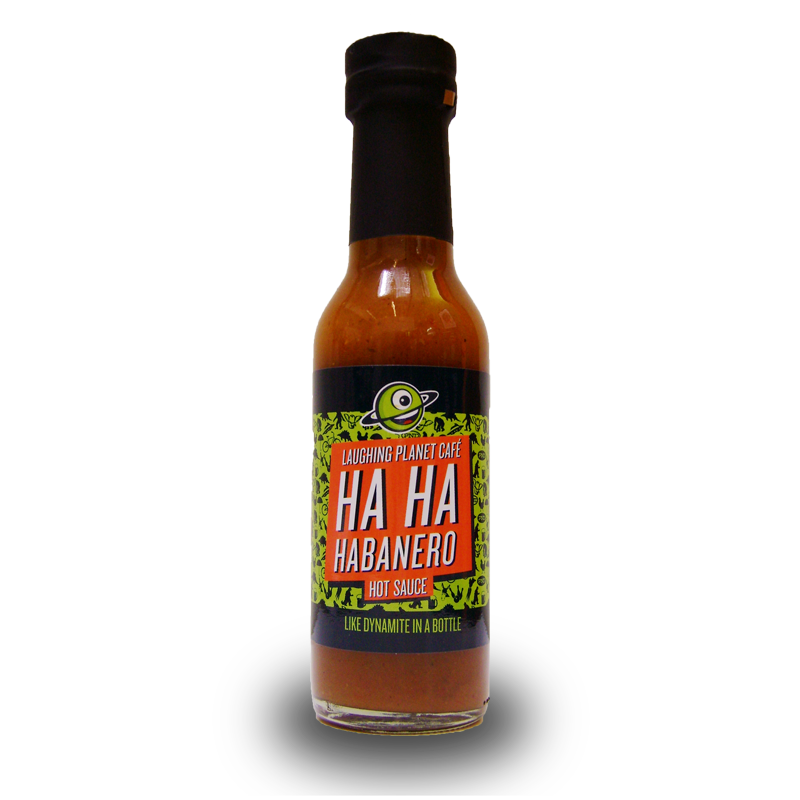 HaHa Habanero Hot Sauce Laughing Cafe