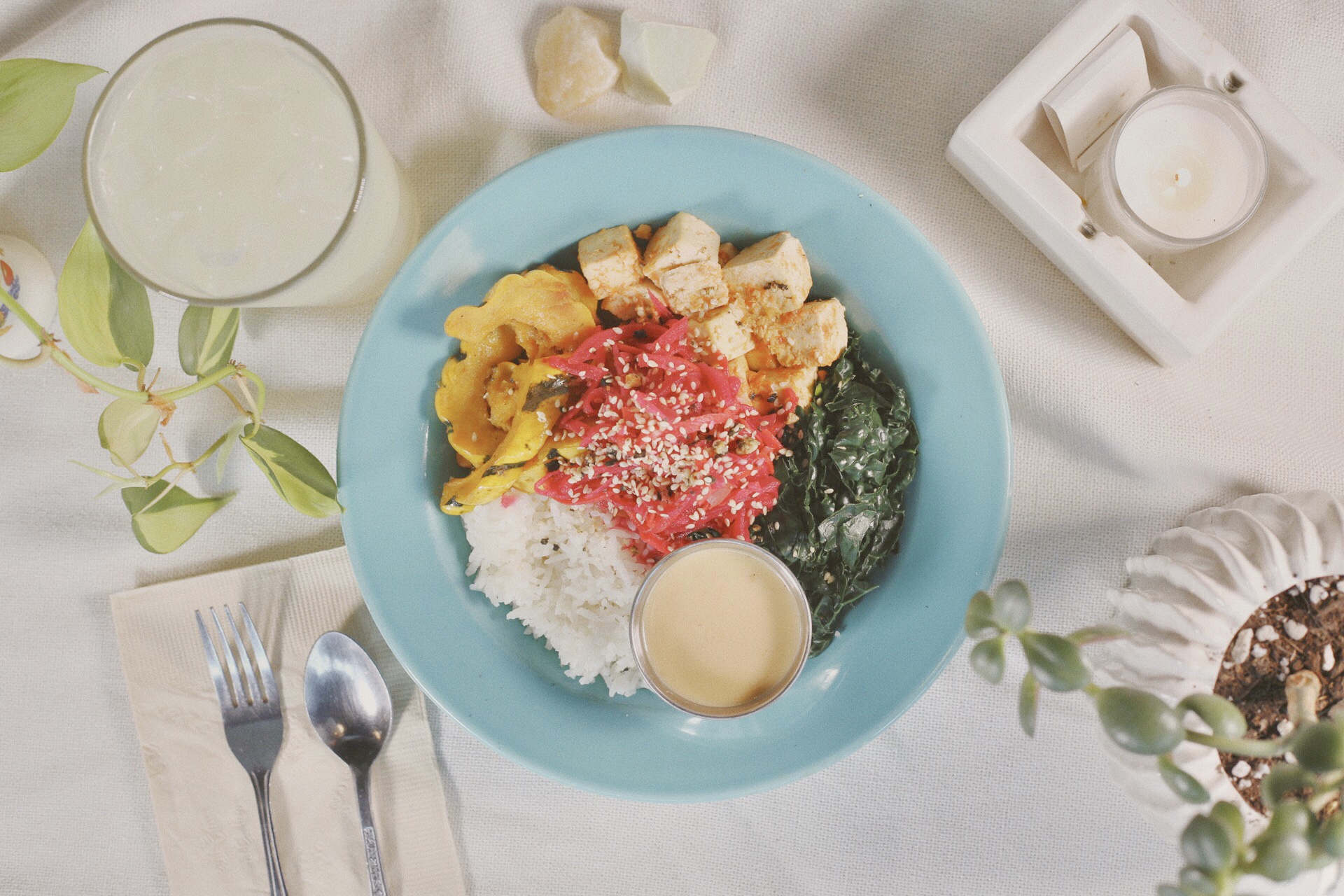 Laughing Planet Autumn Bento Bowl